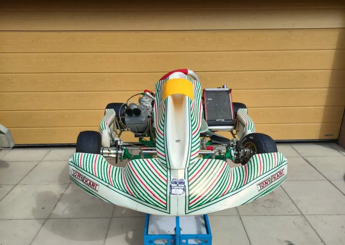 Motokára KZ2 Tony Kart (125ccm dvoutaktní motor Vortex s řaz