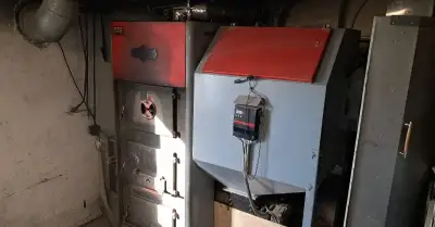 Kotel na uhlí dřevo a pelety 45-50 kW