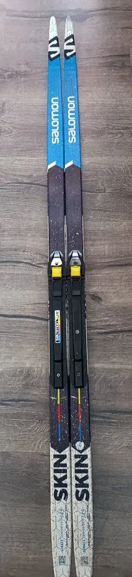 Dětské běžky SALAMON S RACE JUNIOR SKIN, vel. 145