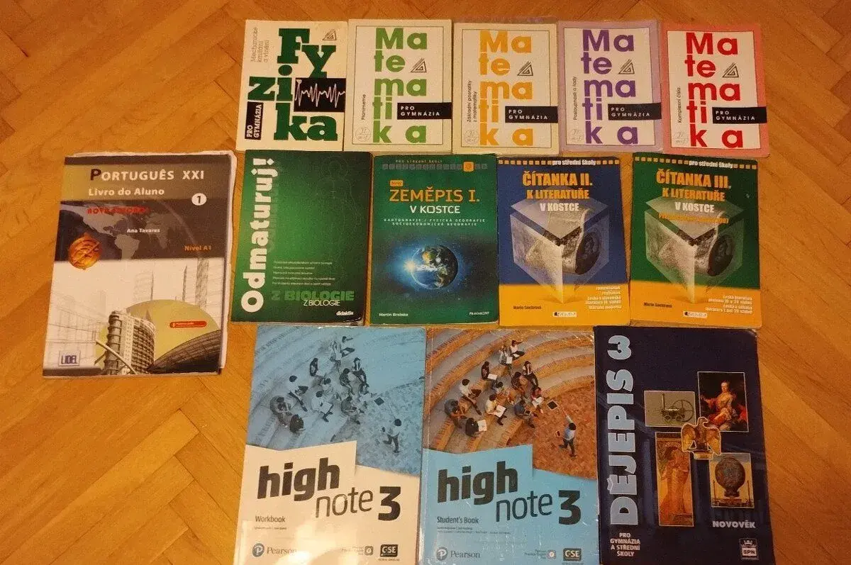 Učebnice pro 4leté gymnázium
