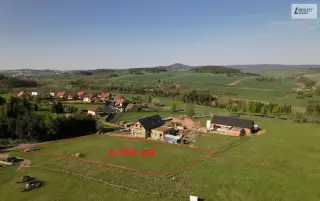 Stavební pozemek 2.183 m2, obec Kardavec, okr. Příbram