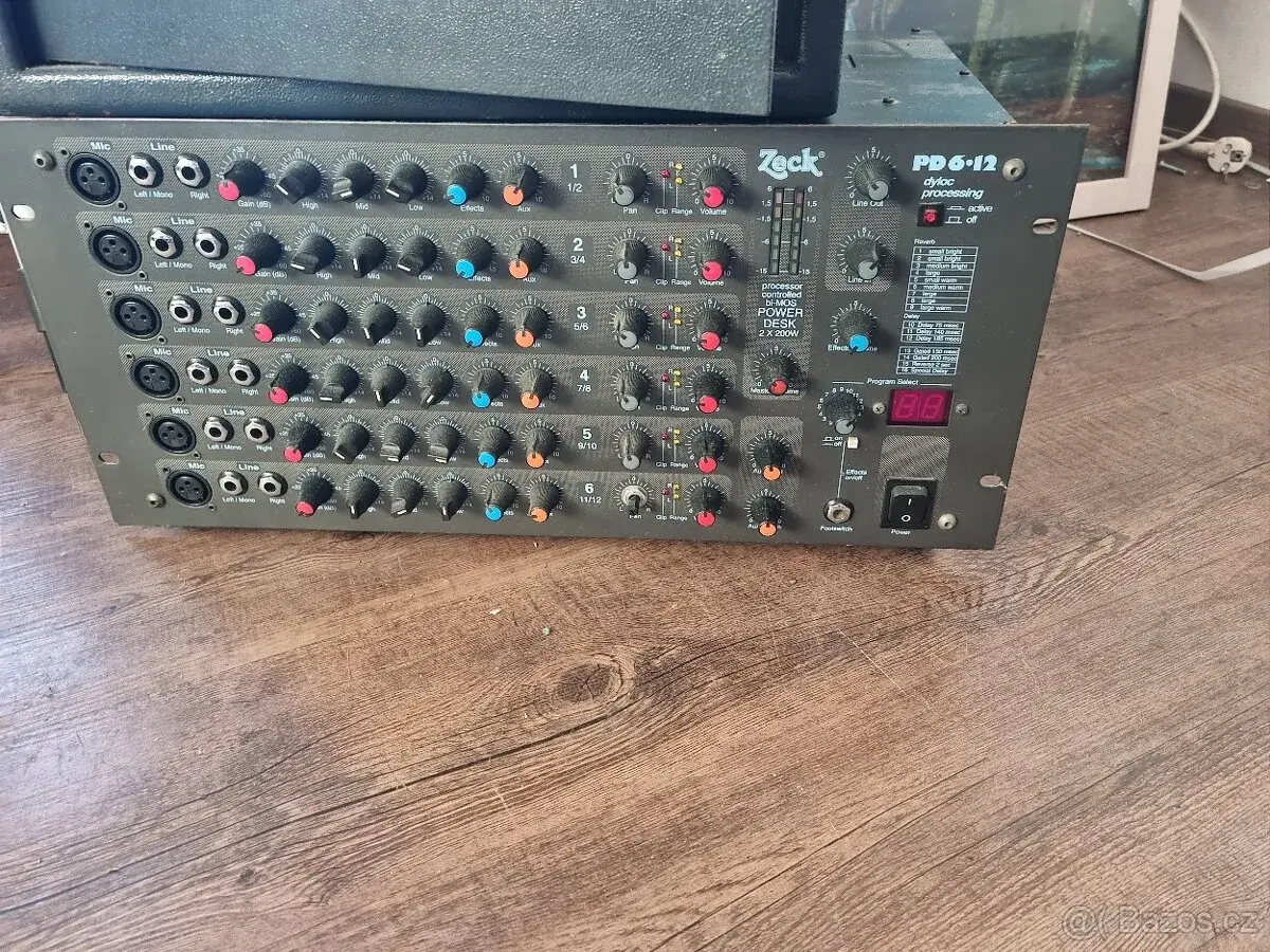Zeck PD 6-12 – powered mixer 2×200 W