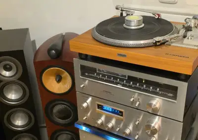Pioneer gramofon Pl518 custom sa698 tx608
