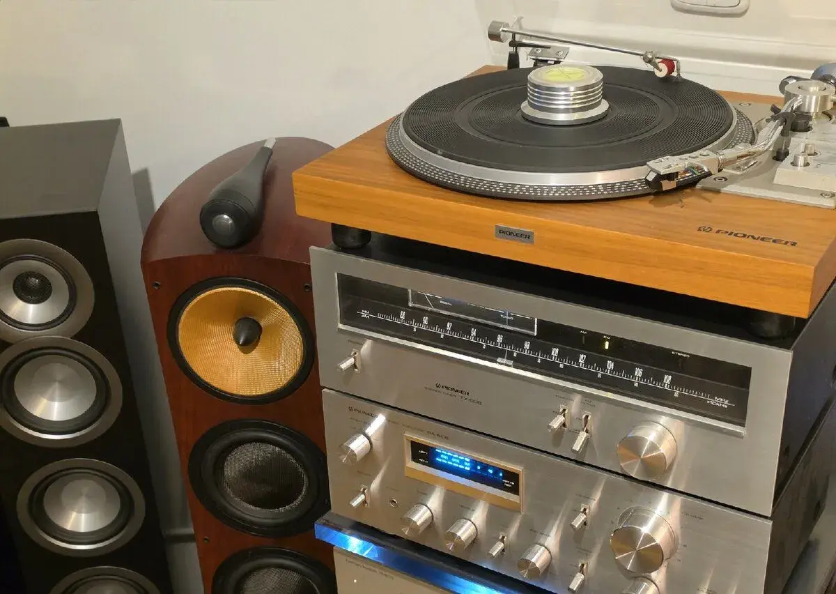 Pioneer gramofon Pl518 custom sa698 tx608