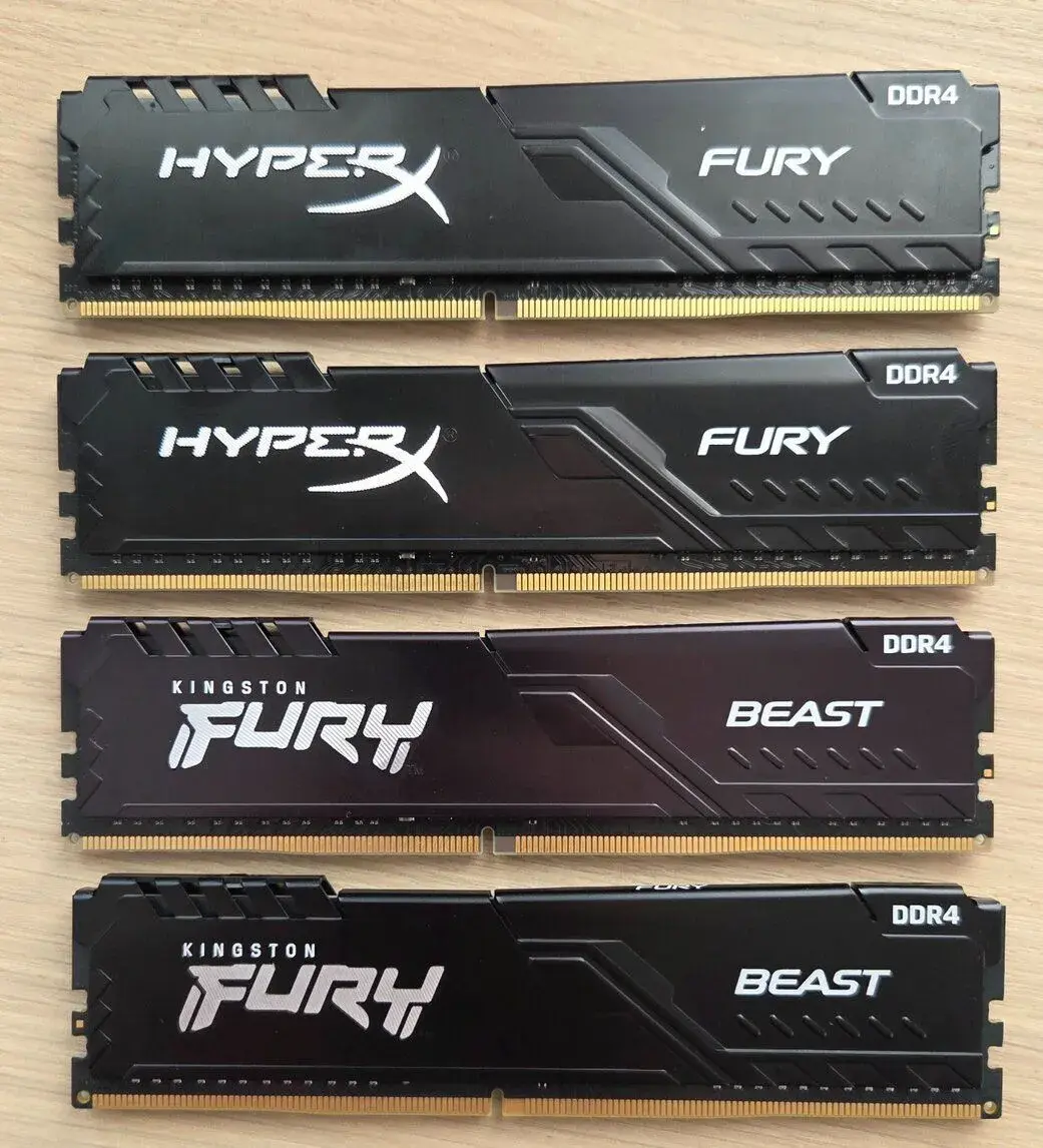 RAM Kingston DDR4 32GB (4x8GB) 3200MHz