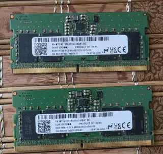RAM Micron 16GB (2x8GB) DDR5 4800 MHz SO-DIMM