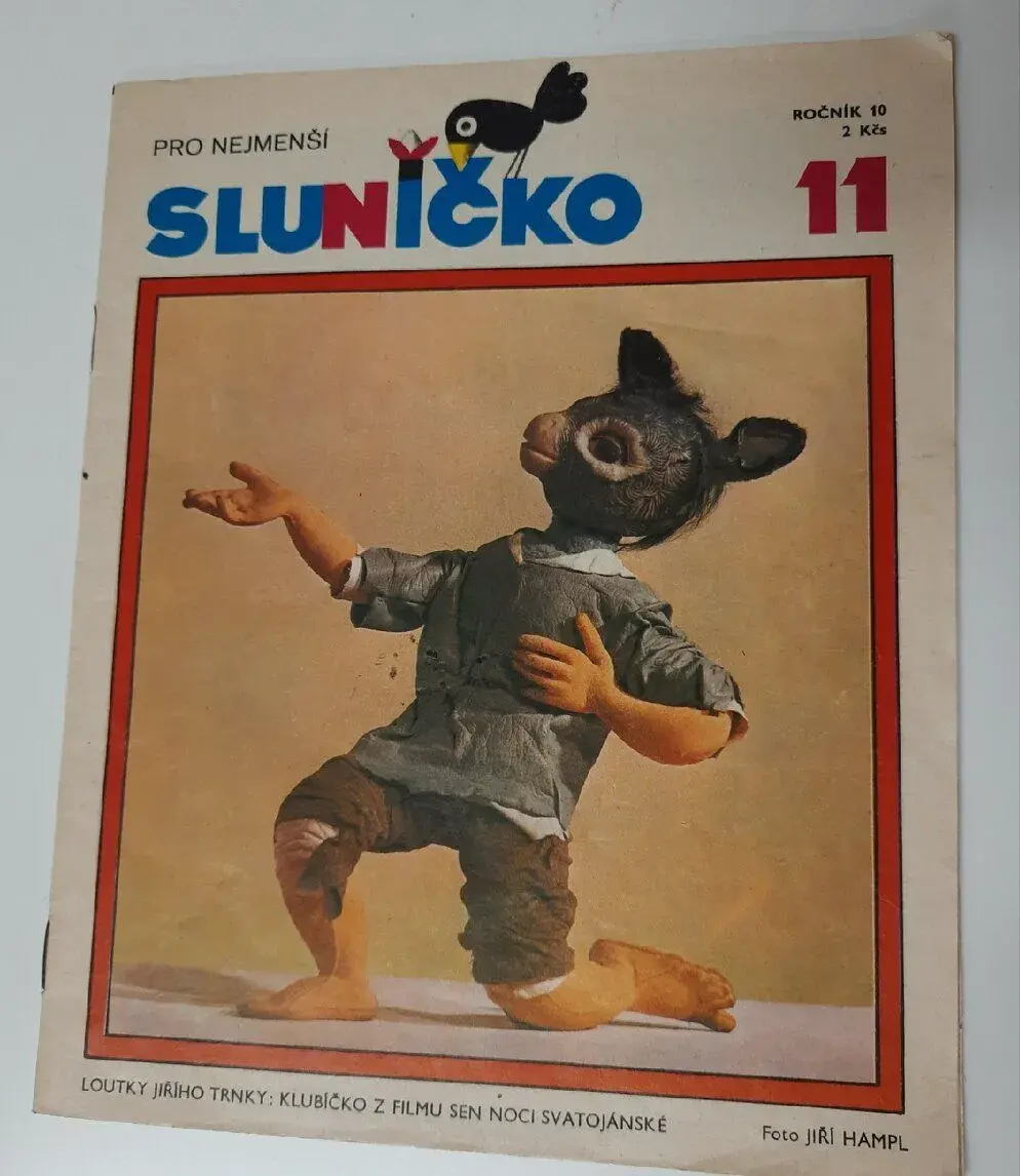 Časopis Sluníčko r. 1977
