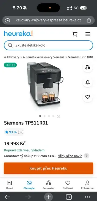 SIEMENS TP511R01 EQ500 classic