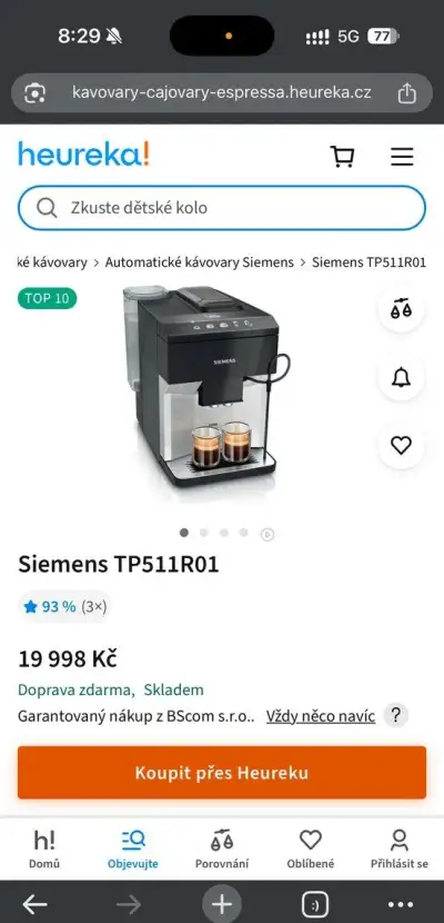 SIEMENS TP511R01 EQ500 classic