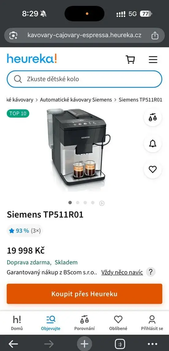 SIEMENS TP511R01 EQ500 classic