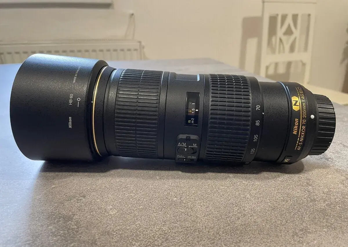 Nikon 70-200 mm f/4,0 AF-S ED VR