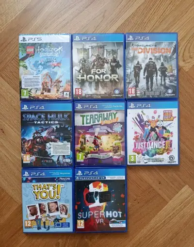 Playstation hry PS4 PS5 Sony
