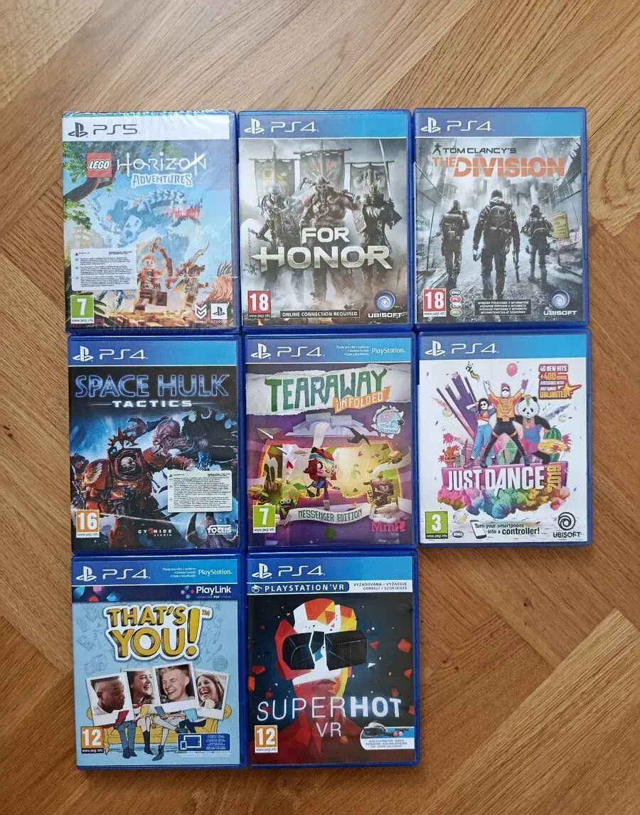 Playstation hry PS4 PS5 Sony