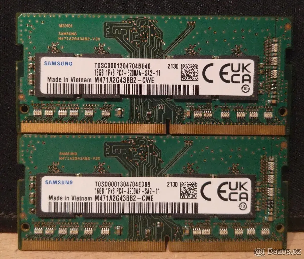 DDR4 SO-DIMM 16GB 2666 a 3200MHz do notebooku