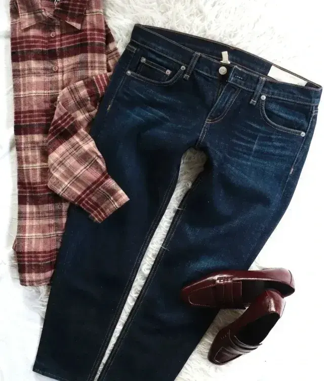 basic džíny Rag & Bone, M