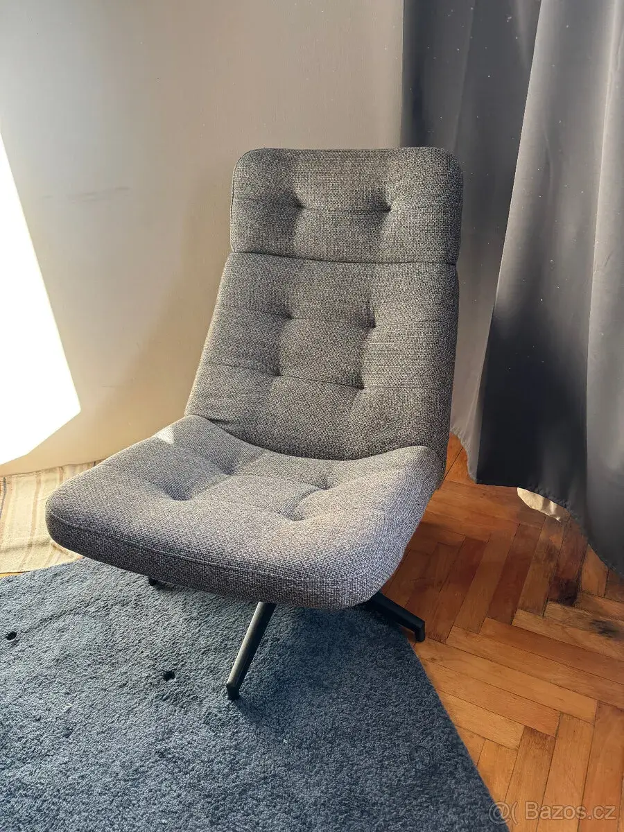 HAVBERG otočné křeslo