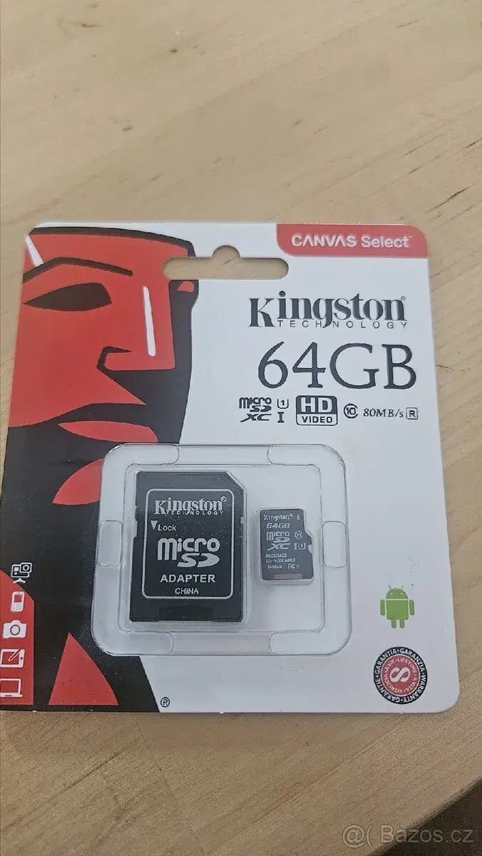 Micro SD 64 GB Kingston