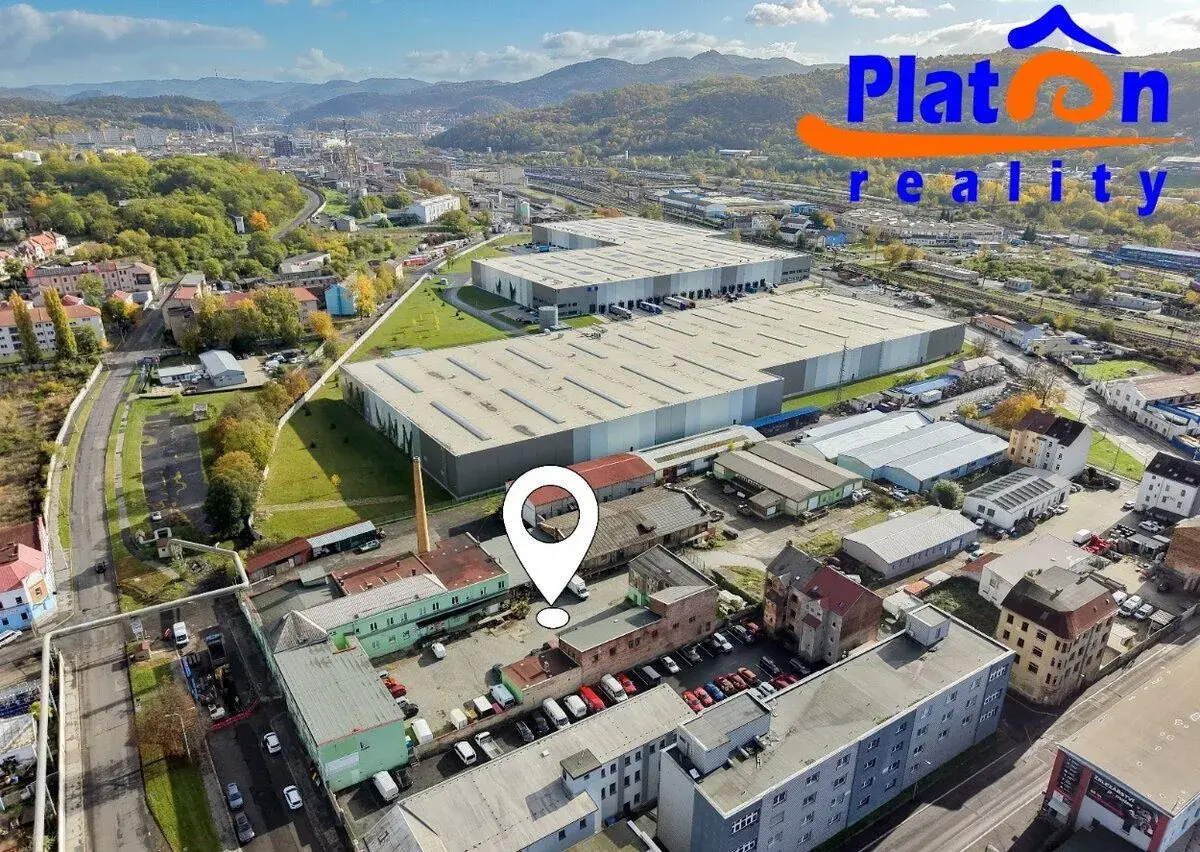 Nabídka areálu v Ústí nad Labem - centrum, ul. U Vlečky
