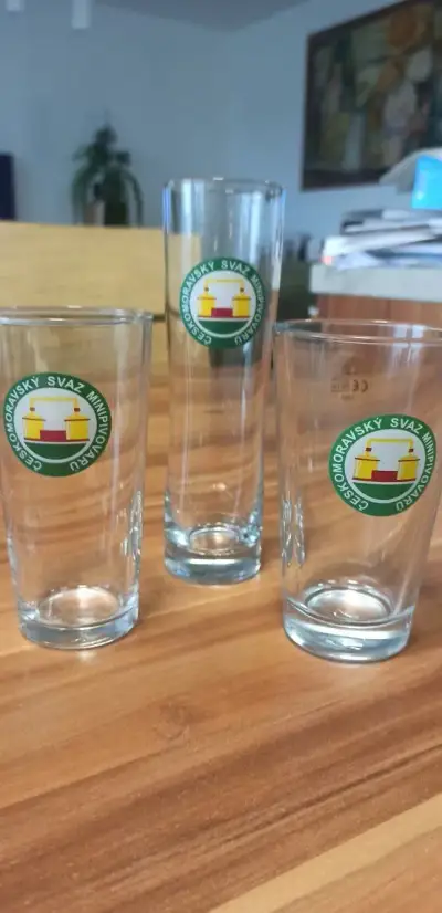 Skleničky na pivo - Českomoravský svaz minipivovarů
