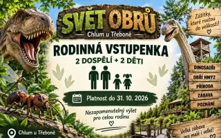 Svět obrů 2+2 vstupenka