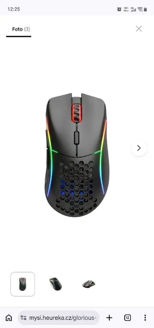 Herni bezdrátová myš Glorious model D wireless