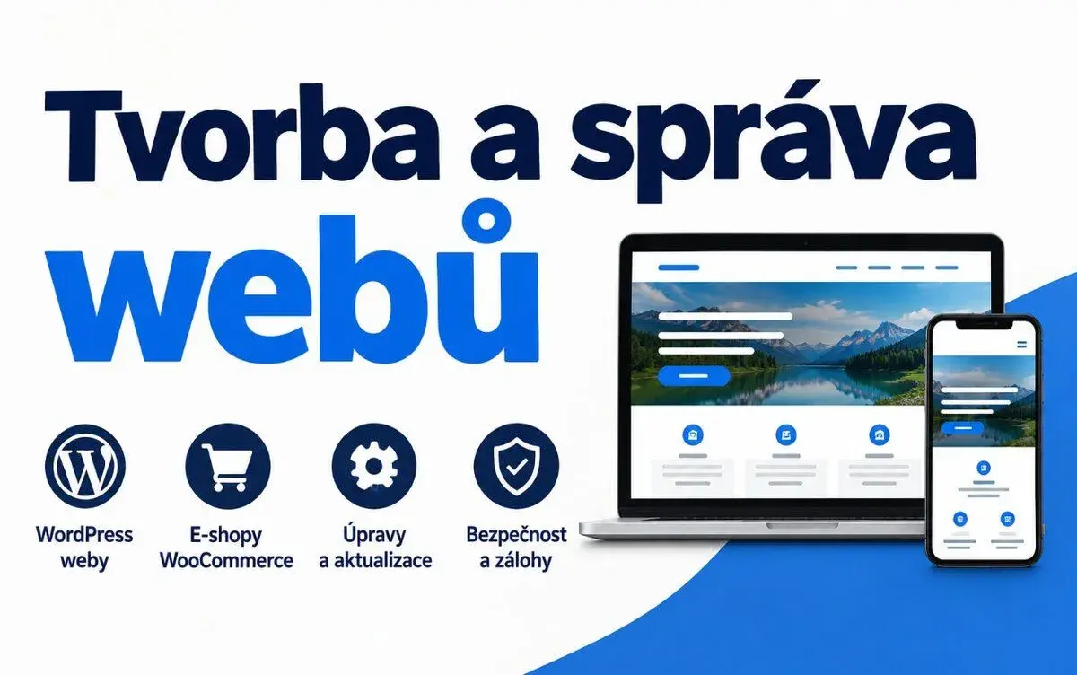 Správa webů a eshopů