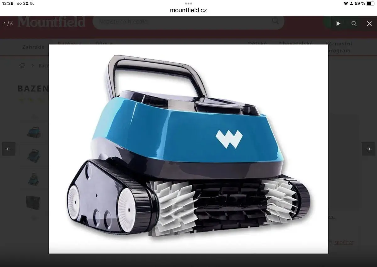 BAZENOVÝ VYSAVAČ WARRIOR AKU