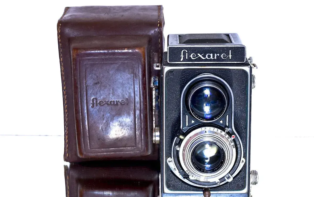 Flexaret III závěrka Prontor-SV Po SERVISU