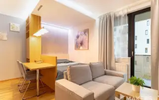 Pronájem bytu, 1+kk, 32m2, Rezidence Waltrovka, Praha 5 - Ji