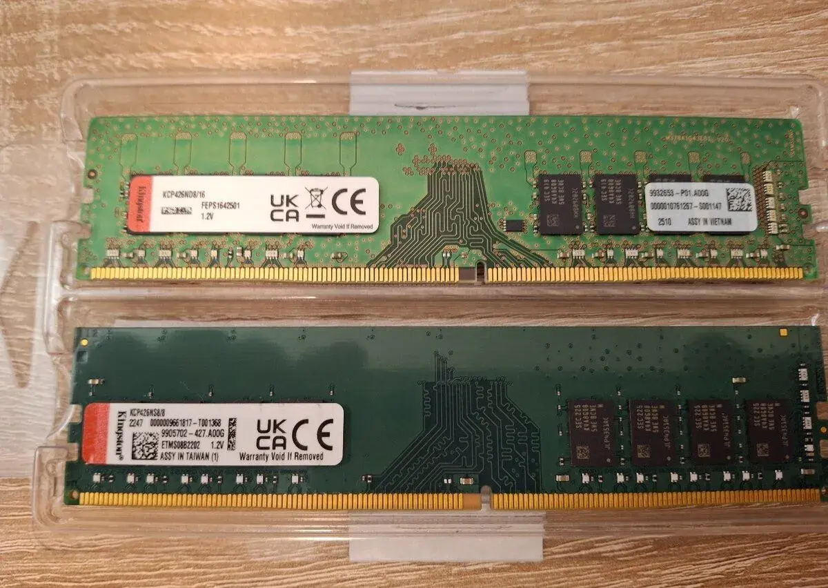 RAM DDR4 2666 do PC Kingston
