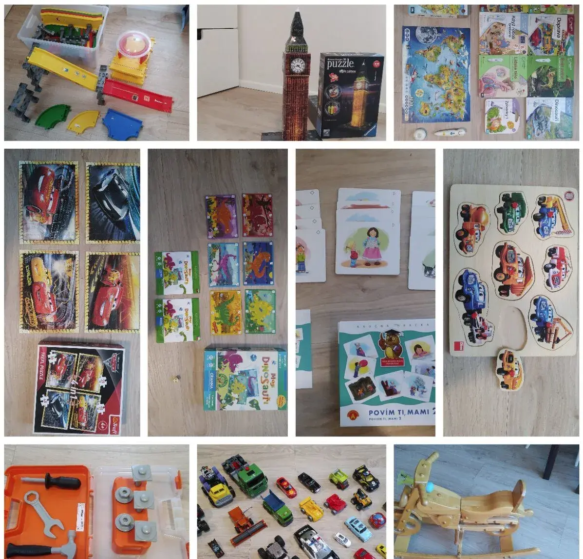 Hracky pro kluky 2-7 let, auta, hotwheels
