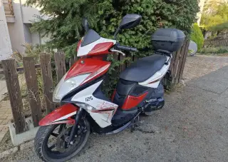 Skutr Kymco super 8 125cc řidicak sk.B