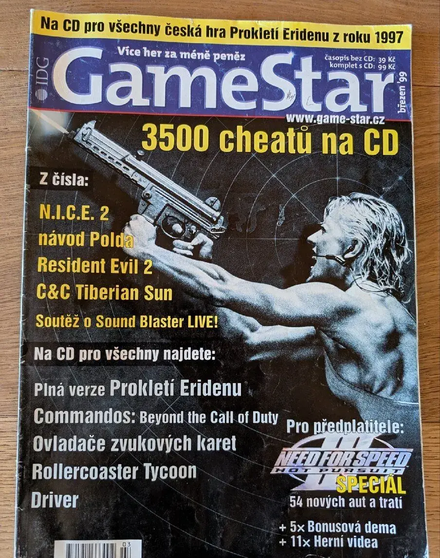 54 herních časopisů, Level, Gamestar, PCGamer