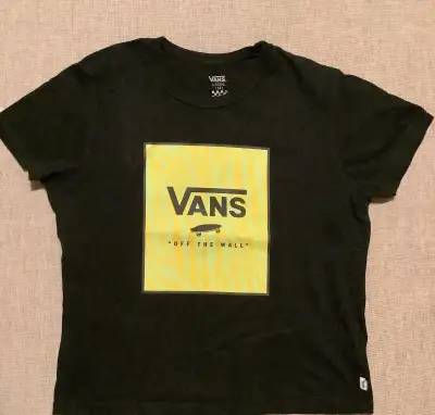 Dívčí černé tričko VANS, model ZOO BOX