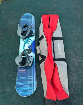 Snowboard Offshore 136cm + vázání + vak