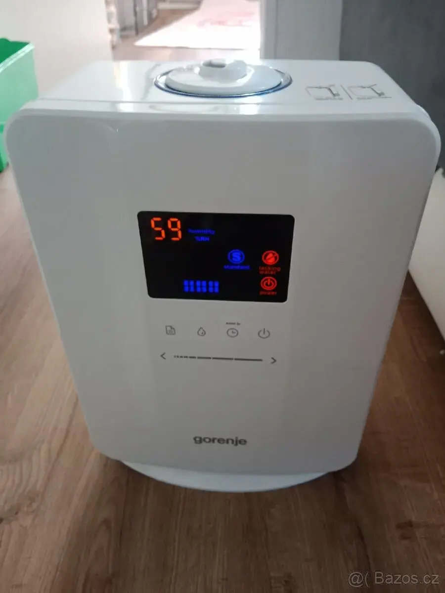 Gorenje H50DW – ultrazvukový zvlhčovač vzduchu s ionizací