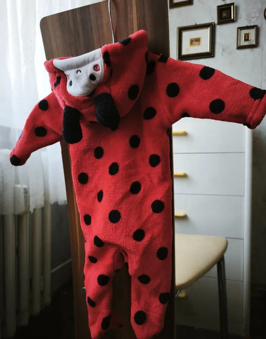Teplá kombinéza pro malinké miminko(nedonošené)