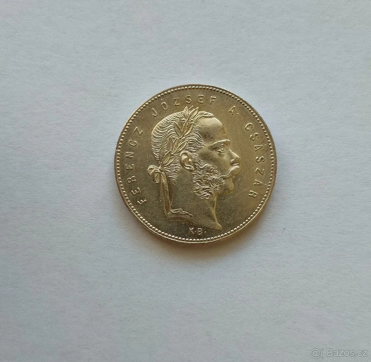 1 Zlatník 1869 KB F.J.I., sbírkový top