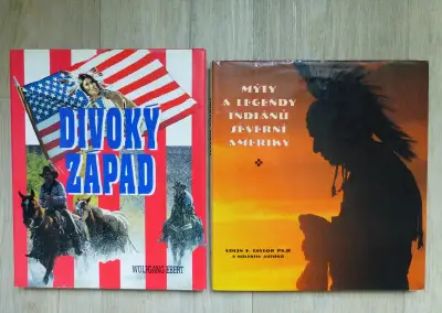 výpravné knihy o indiánech a divokém západě