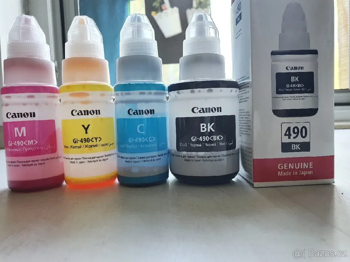 Originalni inkoust Canon GI-490BK