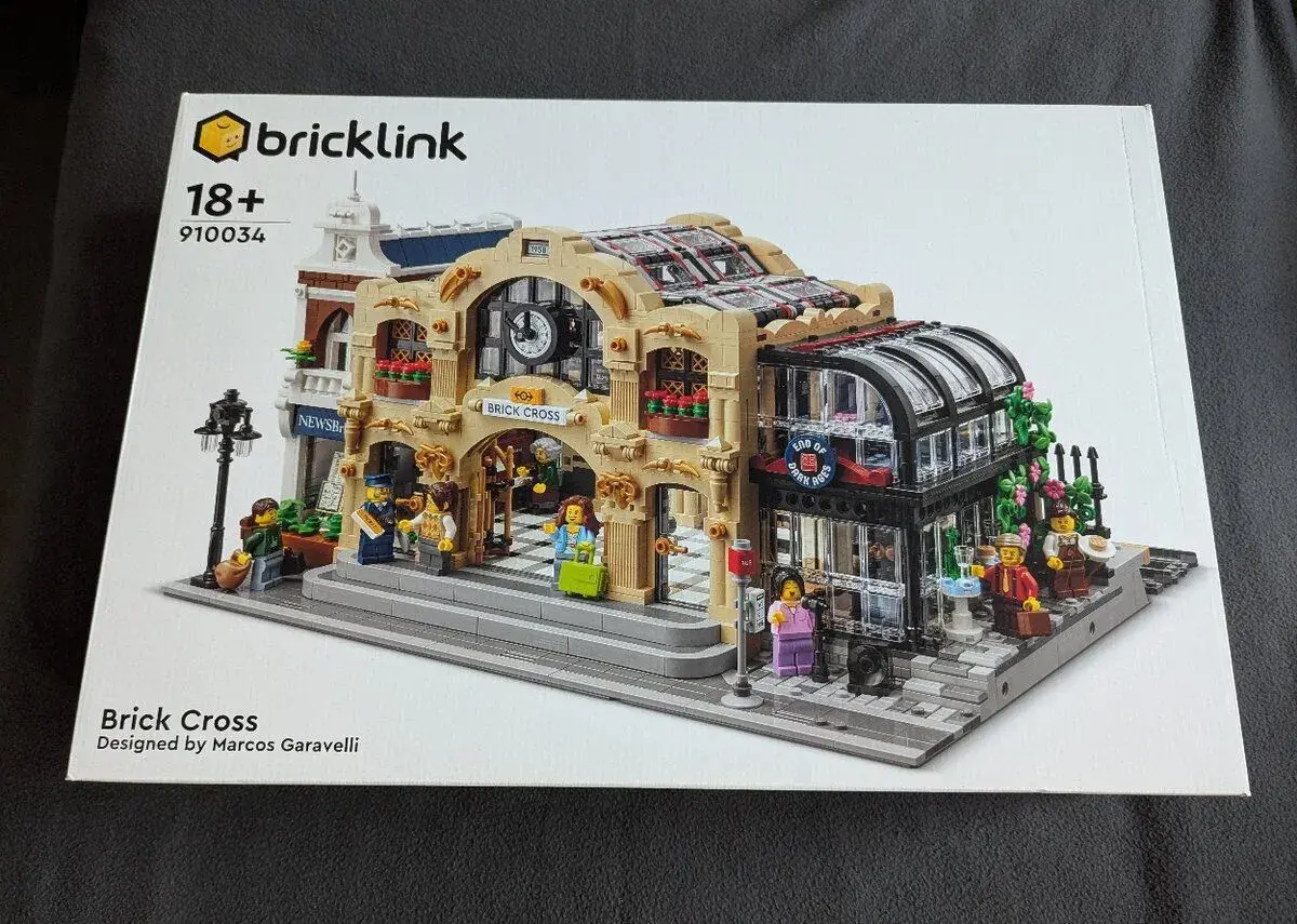 LEGO 910034 Brick Cross Train Station – zalepené, BrickLink