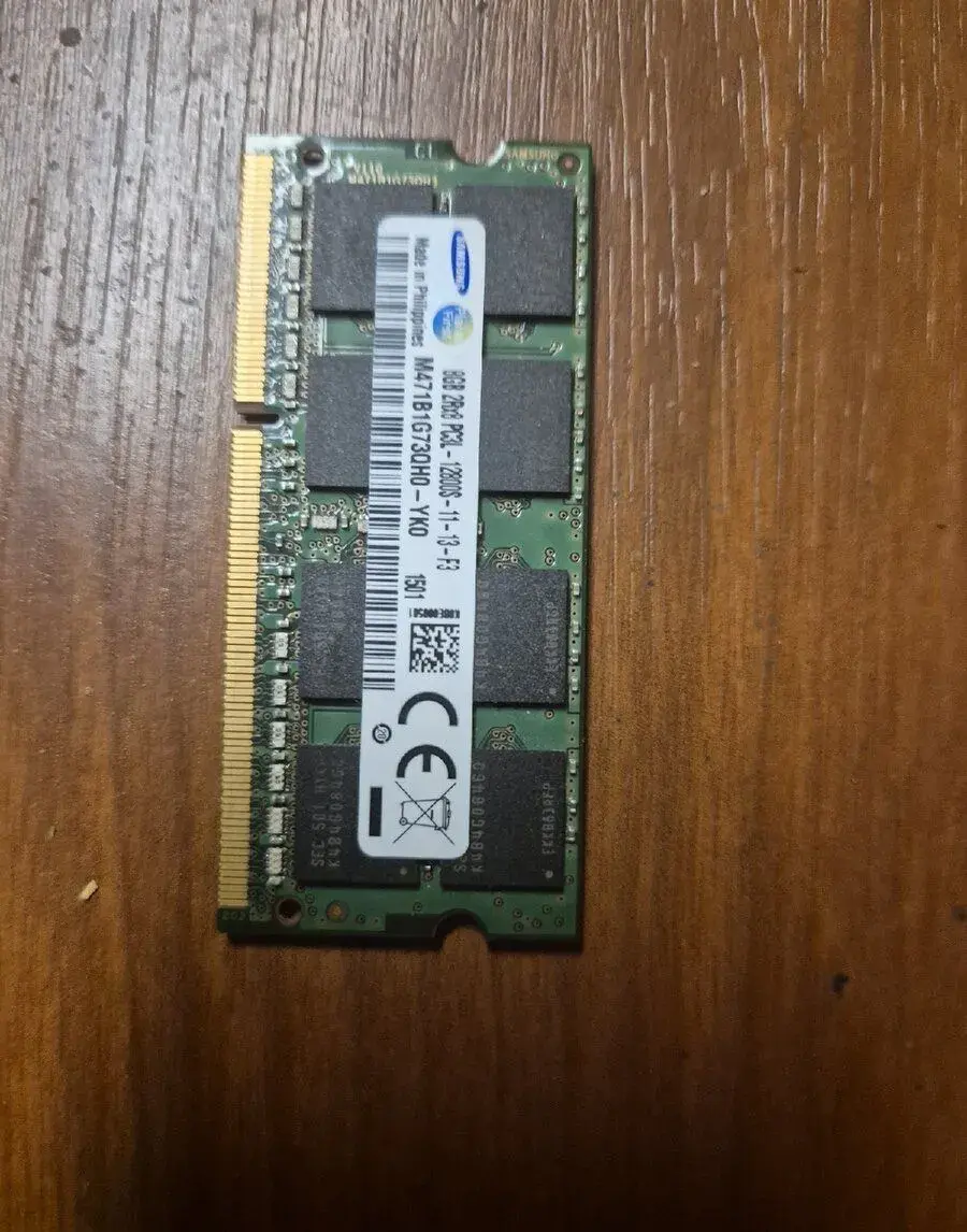 8GB RAM DDR3 SAMSUNG NTB