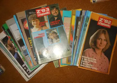 Časopis Zápisník 1979 - 90
