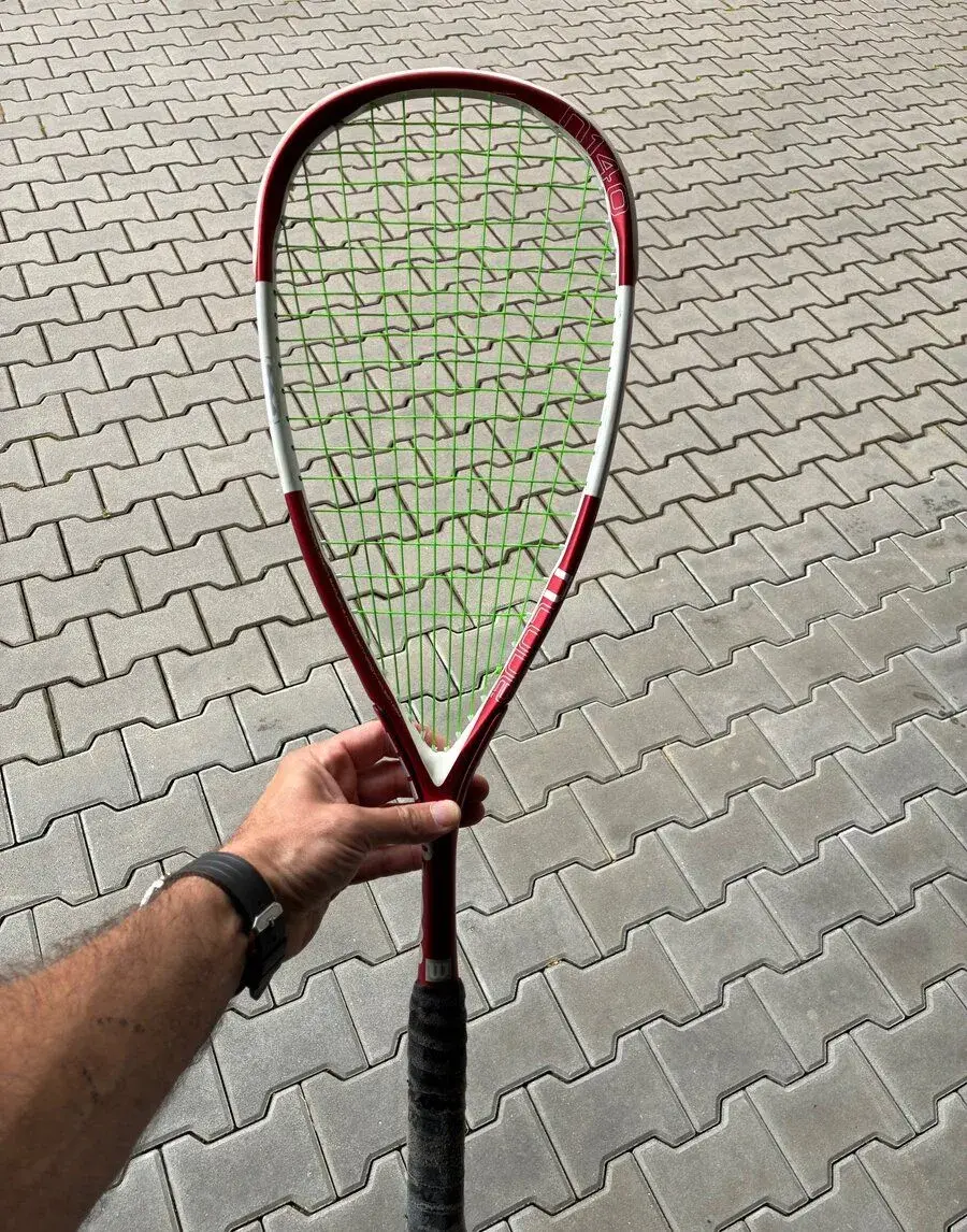 Raketa na squash Wilson pouzita Zlin
