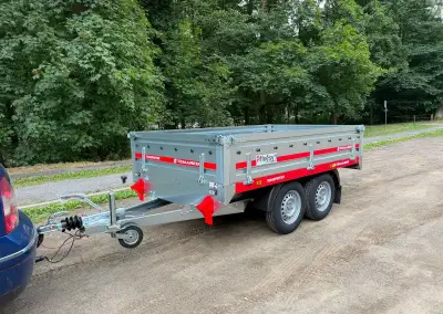 Bržděný přívěs TEMARED 250x150 2000kg