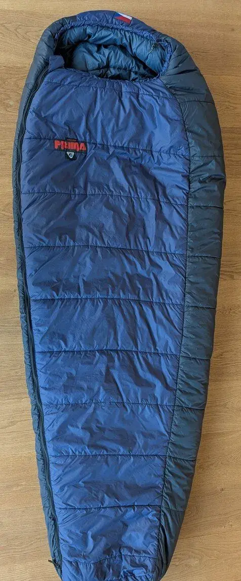 Spacák Prima Makalu 200 – modrý – pravý zip