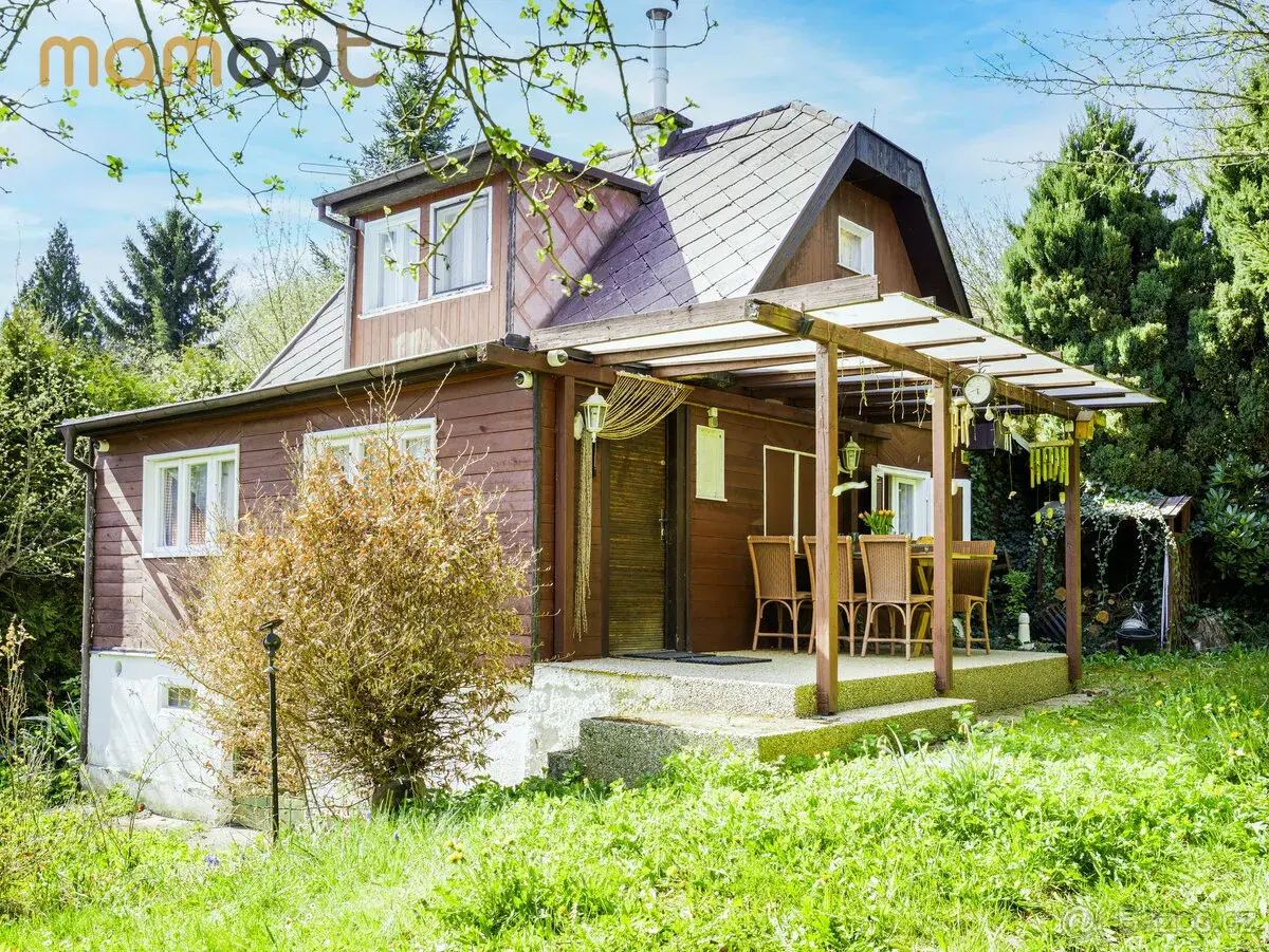 Černé Voděrady, prodej chaty 2+1, 56 m2 na pozemku 487 m2