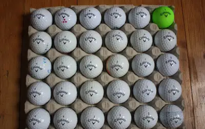 60 míčů CALLAWAY SUPERSOFT - STAV