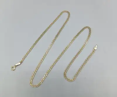Zlatý řetízek 3,95g, 14 kt, 585/1000, délka 45,5 cm