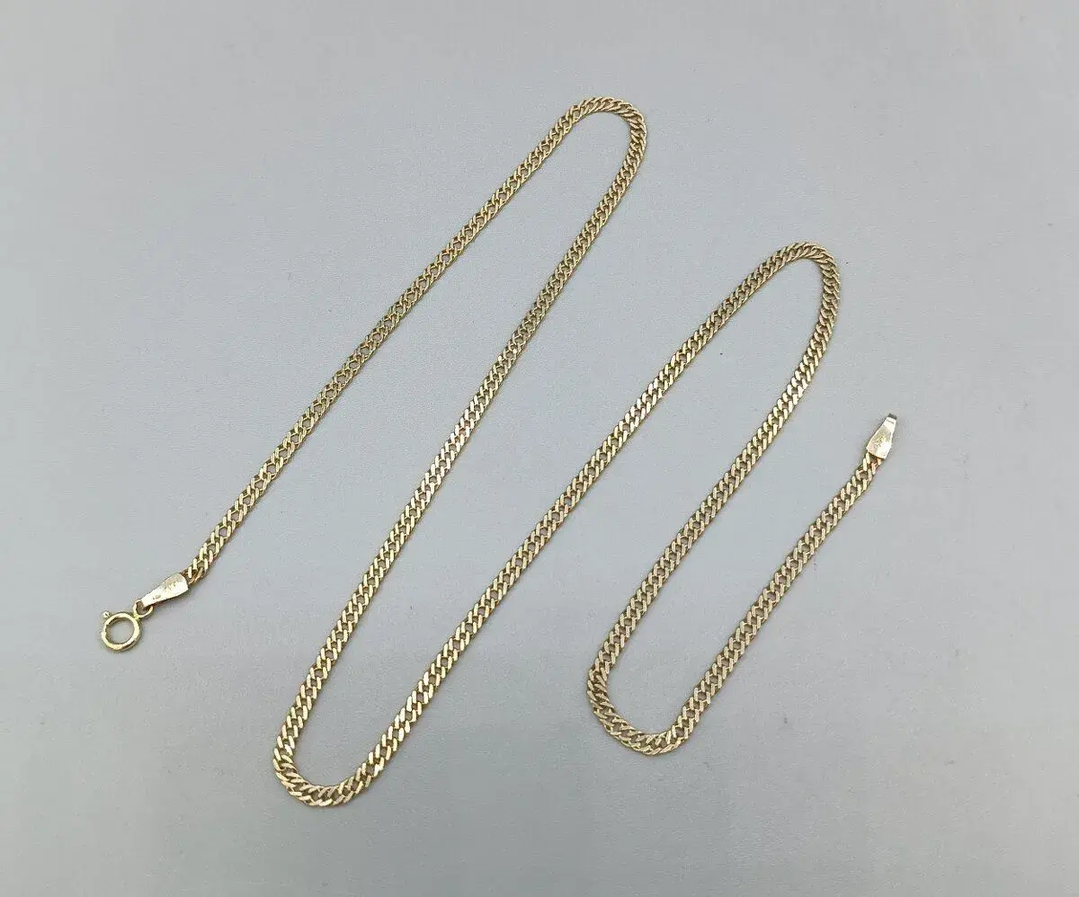 Zlatý řetízek 3,95g, 14 kt, 585/1000, délka 45,5 cm